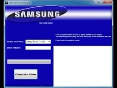 Samsung unlock tools download for windows 10